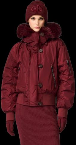 Goldbergh Womens Jeanne Ski Jacket Faux Border