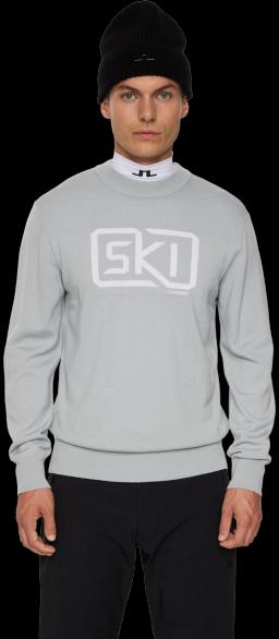 Mens William Knitted Ski Sweater High Rise