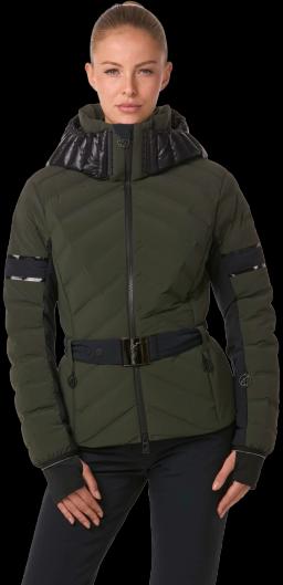 Corinne Womens Ski Jacket Dark Pine