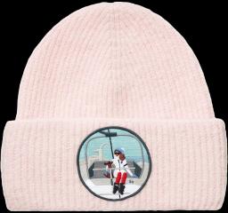 Clothilde Womens Hat Rose Powder