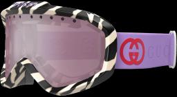 GG1210S 005 Ski Goggle Ivory/Violet/Silver
