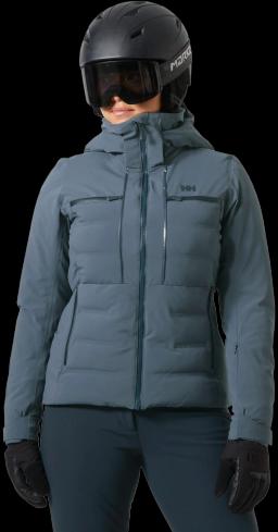 Womens Alphelia Elevate Ski Jacket Alpine Frost
