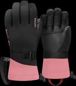 Giga 6 Kids Ski Glove Black Pink