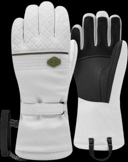 G Snow 5 Womens Ski Glove White