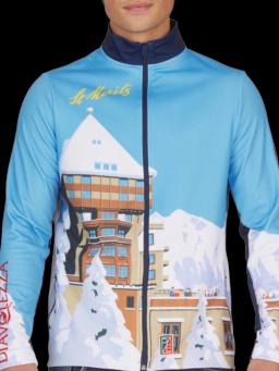 Badrutts Palace Mens Mid-Layer Blue