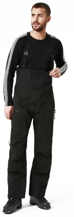 Mens Odin Mountain Infinity 3L Bib Ski Pant Black