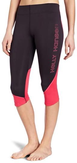 Womens 3/4 Pace Tights 2 Ebony