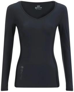 RY400 Womens Compression Long Sleeve Recovery Top Black