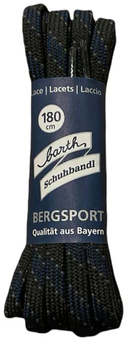 Boot Lace - 180 Blue Black