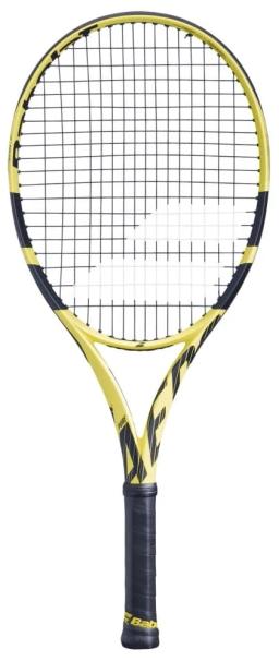 Pure Aero 26 Junior Tennis Racket Strung Yellow/Black
