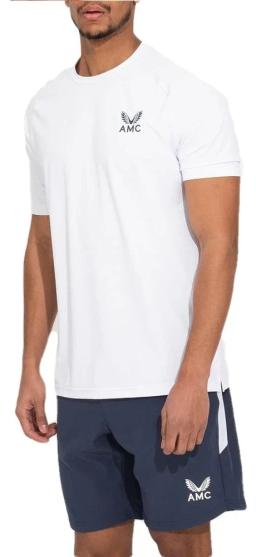 AMC Performance Mens Tee White