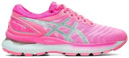 Gel-Nimbus 22 Womens Running Shoes Hot Pink Pure Silver
