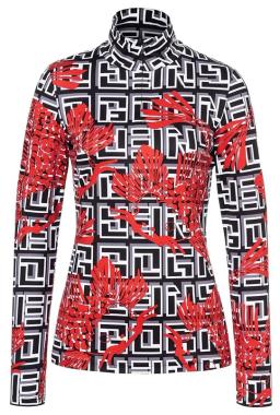 Womens Beline Fleece Grey/Orange