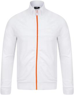 Sweat Zip Mens Tennis Jacket White