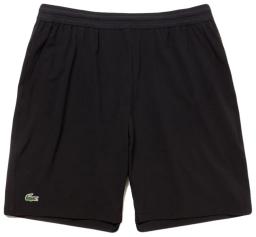 Sport Mens Tennis Stretch Shorts Black