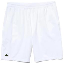 Sport Mens Tennis Stretch Shorts White