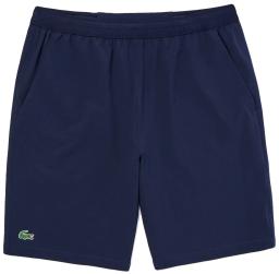 Sport Mens Tennis Stretch Shorts Navy Blue