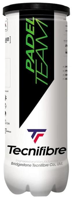 Padel Team 3 Ball Tube Yellow