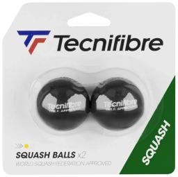 Squash Ball Yellow Dot (Pack of 2) Black