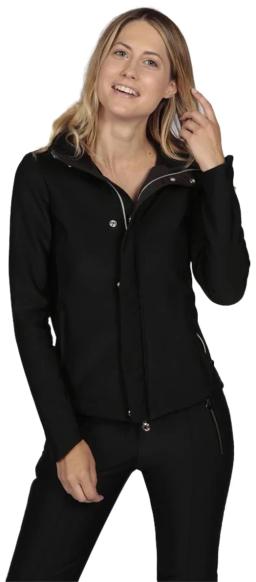 Womens Gold Finger Softshell Black