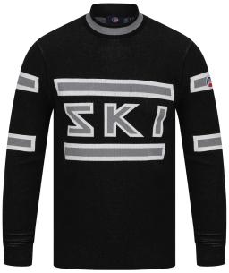 Liam Mens Ski Sweater Black