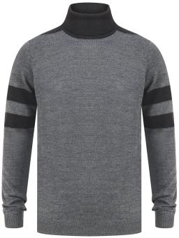 Sporty Mens Sweater Sepia