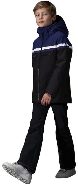 Boys Alfonse Junior Ski Jacket Blue Depth