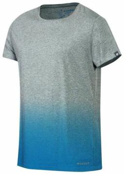 Rumney Mens T-Shirt Stone Grey/Dark Cyan