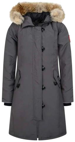 Girls Brittania Parka Graphite