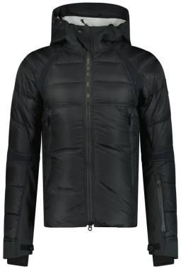Hybridge Sutton Insulated Mens Parka Jacket Black