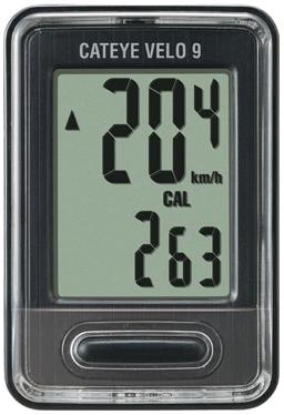 Velo 9 Wired Cycling Computer Black