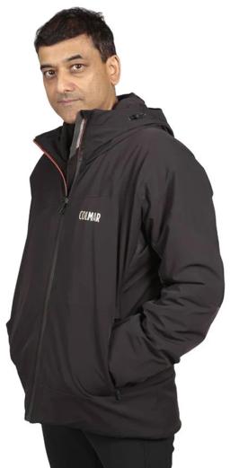 Mens Ecostretch Black/Orange