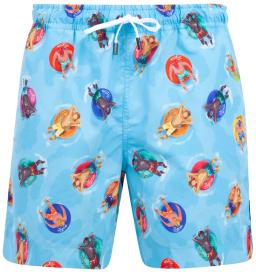 Zegna Mens Swim Shorts Mid Antique Green