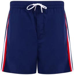 Mens Oversized Swim Shorts Blue