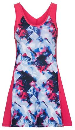 Girls Fiona Dress Pink/White