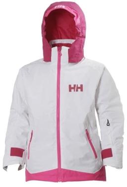 Girls Lousie Junior Ski Jacket White