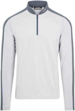 Mens Ry Golf Mid Layer Sweater Stone Grey Melange