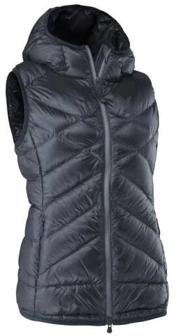 Cassia Womens Down Vest Black