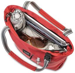 Slingsafe Lx200 Anti-theft Compact Tote Chilli