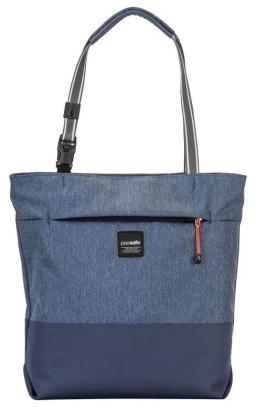 Slingsafe Lx200 Anti-theft Compact Tote Denim Blue