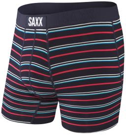 Vibe Mens Boxer Brief Dk Ink Coast Stripe