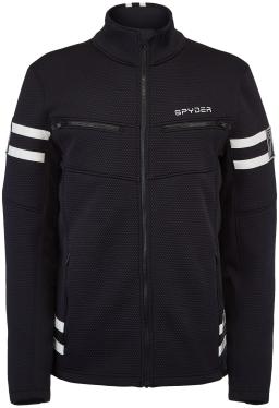 Mens Wengen Encore FZ Fleece Jacket Black