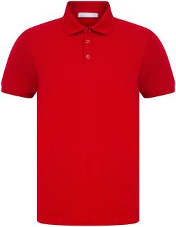 MM Mens Polo Shirt Red