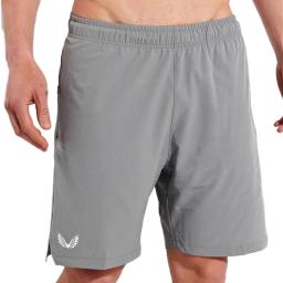 Mens Training Short 7 inch Grey