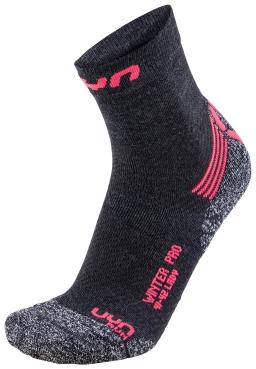 Winter Pro Run Lady Anthracite/Coral Fluo