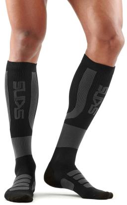 Mens Essentials Performance Compression Socks Black/Charcoal