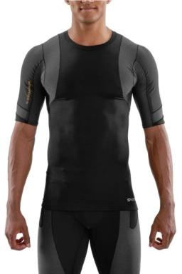 DNAmic Ultimate K-Proprium Posture Mens Short Sleeve Top Black/Charcoal