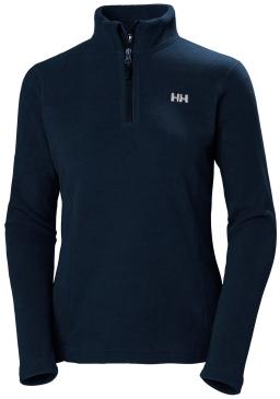 Womens Daybreaker Half-Zip Fleece Jacket Navy