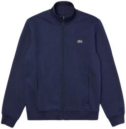 Sport Cotton Blend Fleece Mens Tennis Sweatshirt Navy blue