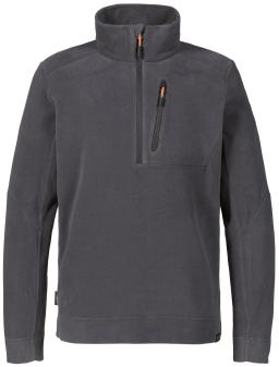 Mens X Land Rover PT Half Zip Micro Fleece Carbon